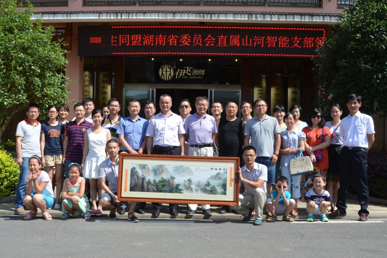 民盟九游网页版智能支部活动彰显“针”功夫