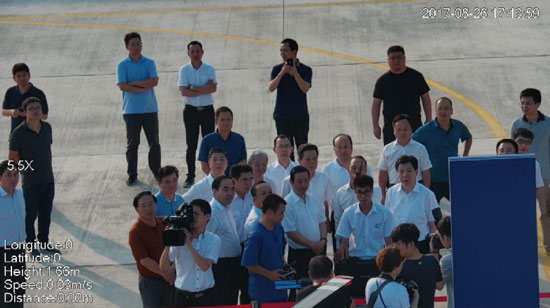 达哲省长调研九游网页版科技：要抓住通航发展的机遇