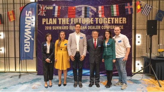 携手共谋未来， 九游网页版智能2018欧洲代理商大会隆重召开