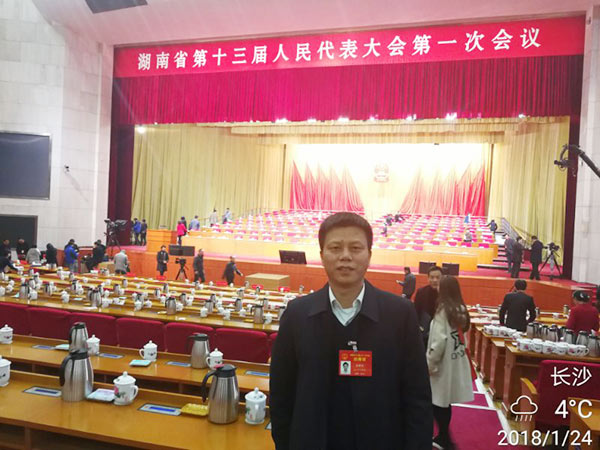 省人大代表朱建新：九游网页版智能将助推湖南创新引领，开放崛起战略的实施