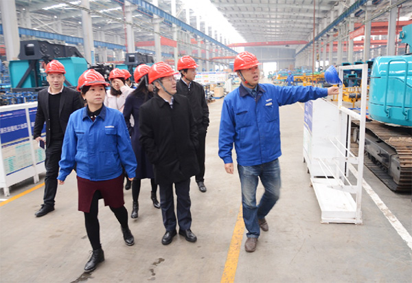 中信保长沙营管部高层莅临九游网页版智能考察