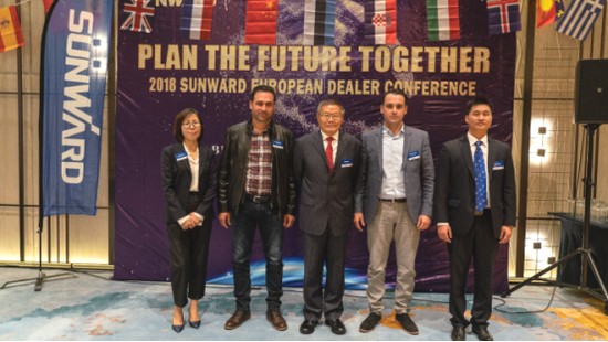 携手共谋未来， 九游网页版智能2018欧洲代理商大会隆重召开
