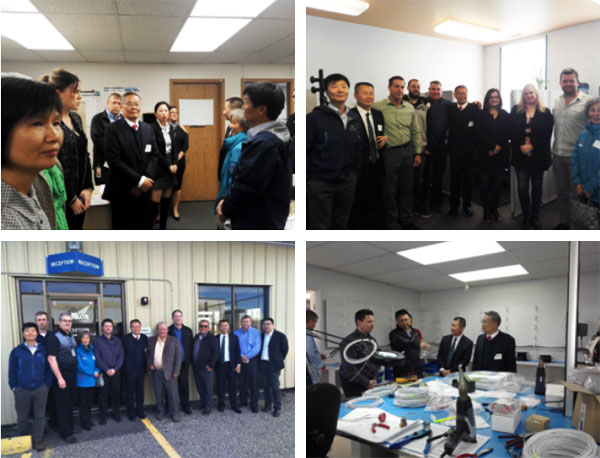 融合之旅：九游网页版智能董事长何清华视察Avmax Group Inc.