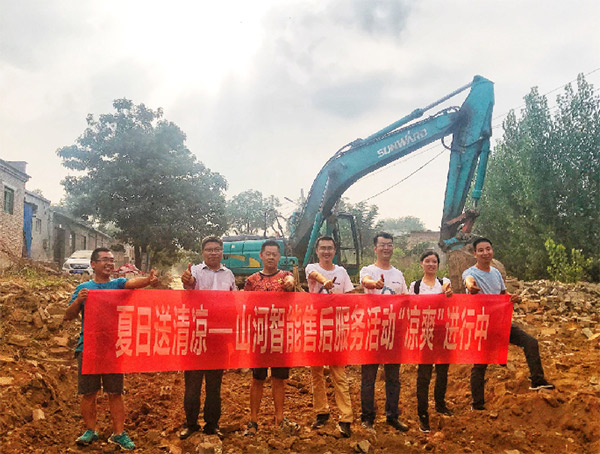 到了市场一线才知道，九游网页版挖机客户都是铁杆粉丝