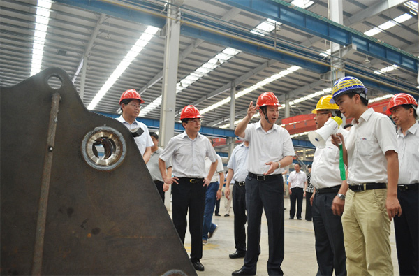 淮北市委书记黄晓武一行调研九游网页版矿装