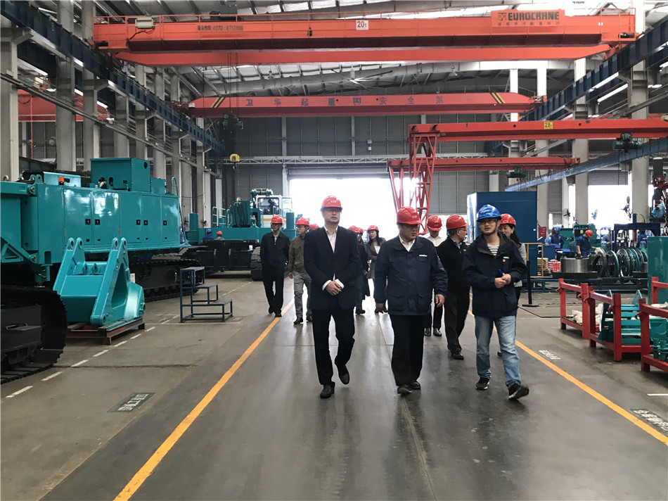 长沙市总工会党组书记周宏兆一行莅临九游网页版智能考察调研