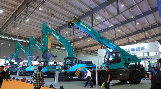超强阵容尽显创新成果！九游网页版智能闪耀长沙工程机械展