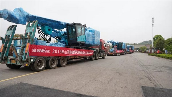 进军南非高端矿山市场！九游网页版智能凿岩设备批量发车