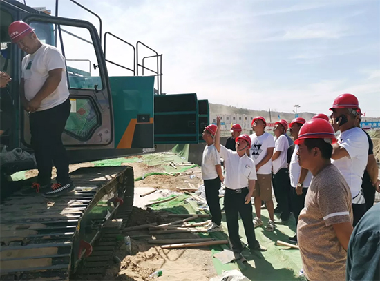 九游网页版智能旋挖钻机助力延安红色文旅建设