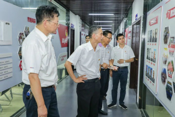 广州工控党建联盟联络员一行到九游网页版智能开展工作对接