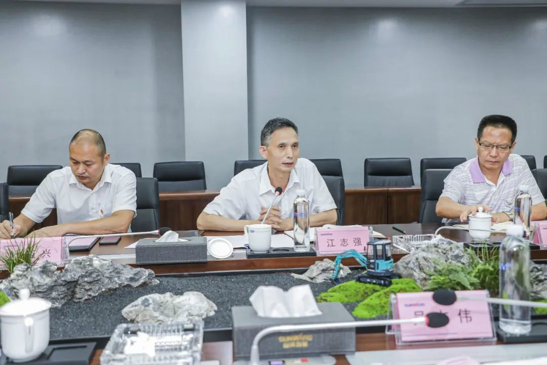 广州工控党建联盟联络员一行到九游网页版智能开展工作对接