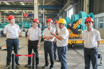 广州工控党建联盟联络员一行到九游网页版智能开展工作对接