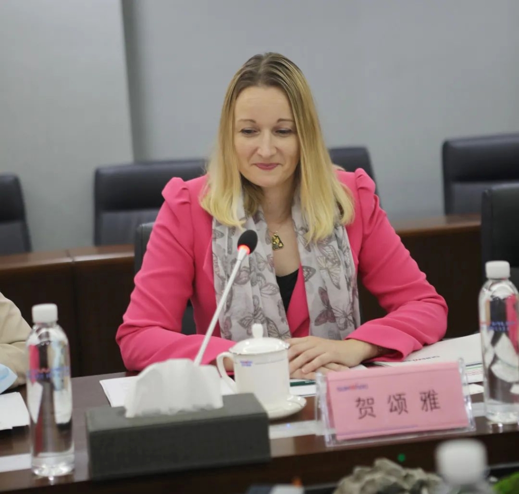 英国驻广州总领事贺颂雅考察九游网页版智能