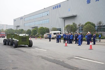 消防救援局考察九游网页版智能无人化应急救援装备