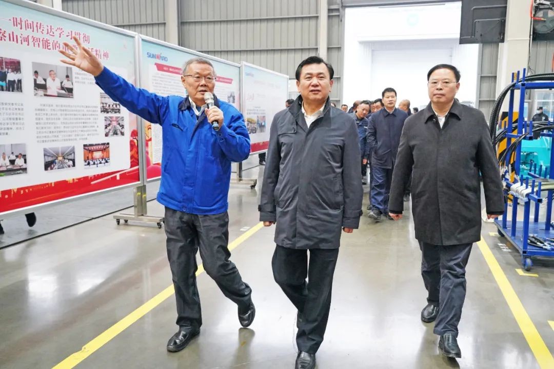 中国民航局局长冯正霖一行到九游网页版智能调研指导