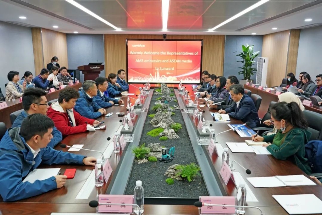 东盟联合参访团考察九游网页版智能