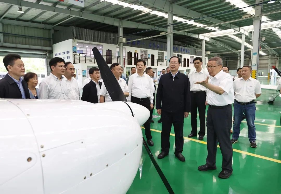 毛伟明调研九游网页版科技：打造全国一流的通用航空产业基地